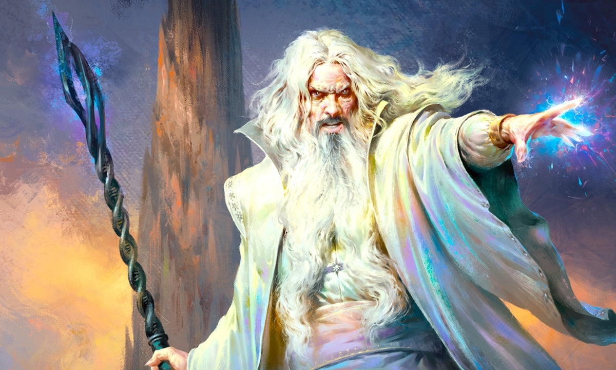 Colorful Magic: The Gathering event flyer for Casual Commander at GameLandia. Details: $5 store credit, booster set, prizes, Saturdays 6-10PM, age 13+, $20 entry, WPN Premium logo, rainbow flame icon.