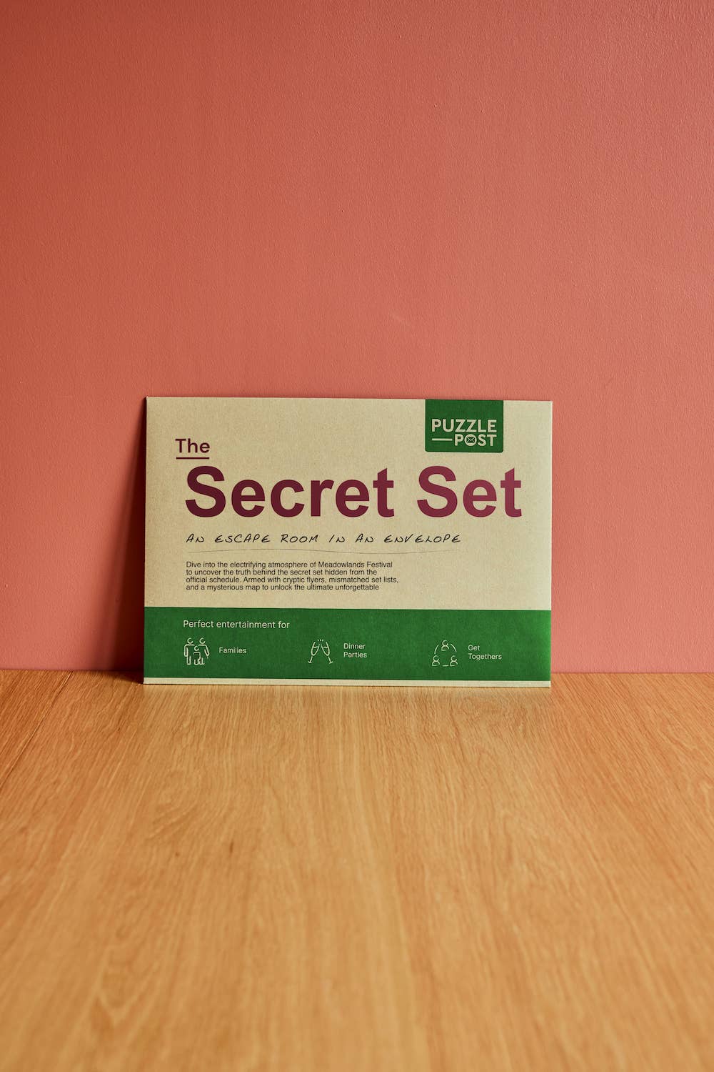 The NEW Escape Room in An Envelope - The Secret Set game.