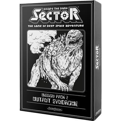 Escape the Dark Sector: Mutant Syndrome box cover featuring a mutant illustration.