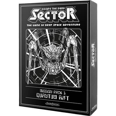 Escape the Dark Sector: Quantum Rift black game box with alien creature illustration on the cover.