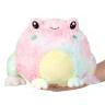Mini Squishable Tie Dye Frog with a pastel round body and large eyes.