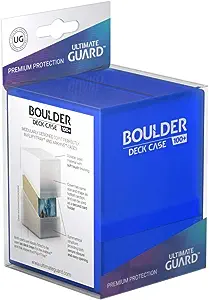Deck Case Boulder 100+ card storage box for card protection and organization.