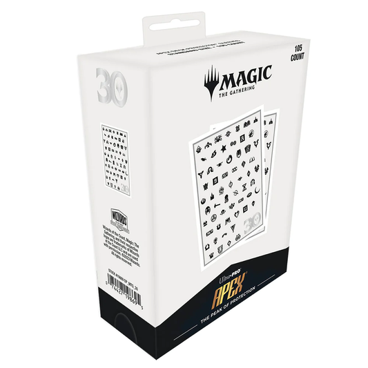 30th Anniversary 105ct APEX Ultra Pro Deck Protector Sleeves for Magic The Gathering