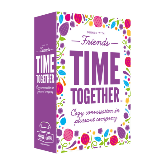 Time Together Dinner with Friends boxed set. Product label visible.