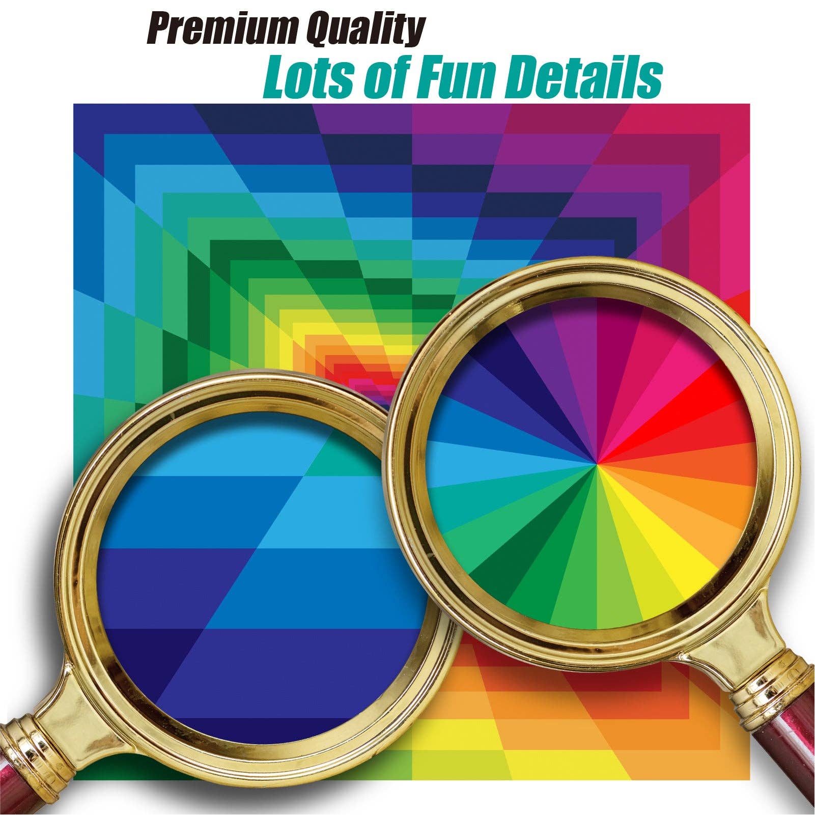Pixel Spiral 1000 Piece Jigsaw Puzzle.