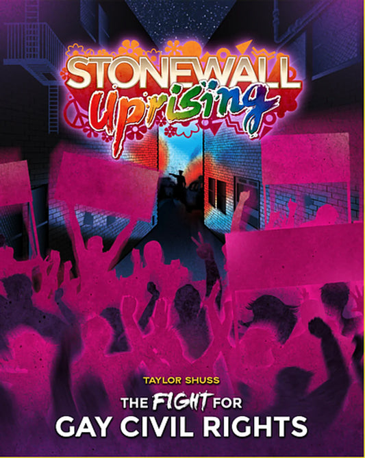 Stonewall Uprising, 2-player historical board game featuring crowds holding protest signs on the cover.