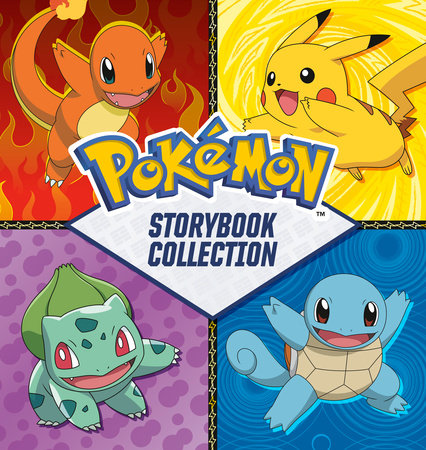 Pokémon Storybook Collection book featuring Charizard and other Pokémon on the cover.