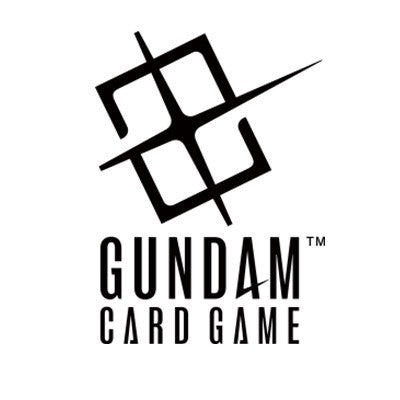 Gundam Card Game 2v2 Team Battle Event info with black logo on white background; 7PM pay in store.