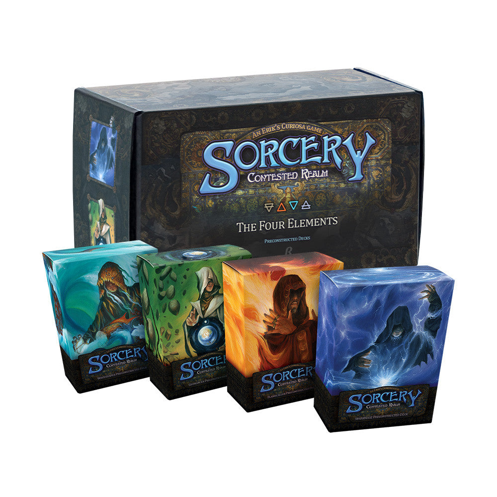 Gamelandia Sorcery Sundays event at 1:30 pm, every other week, featuring themed card decks.