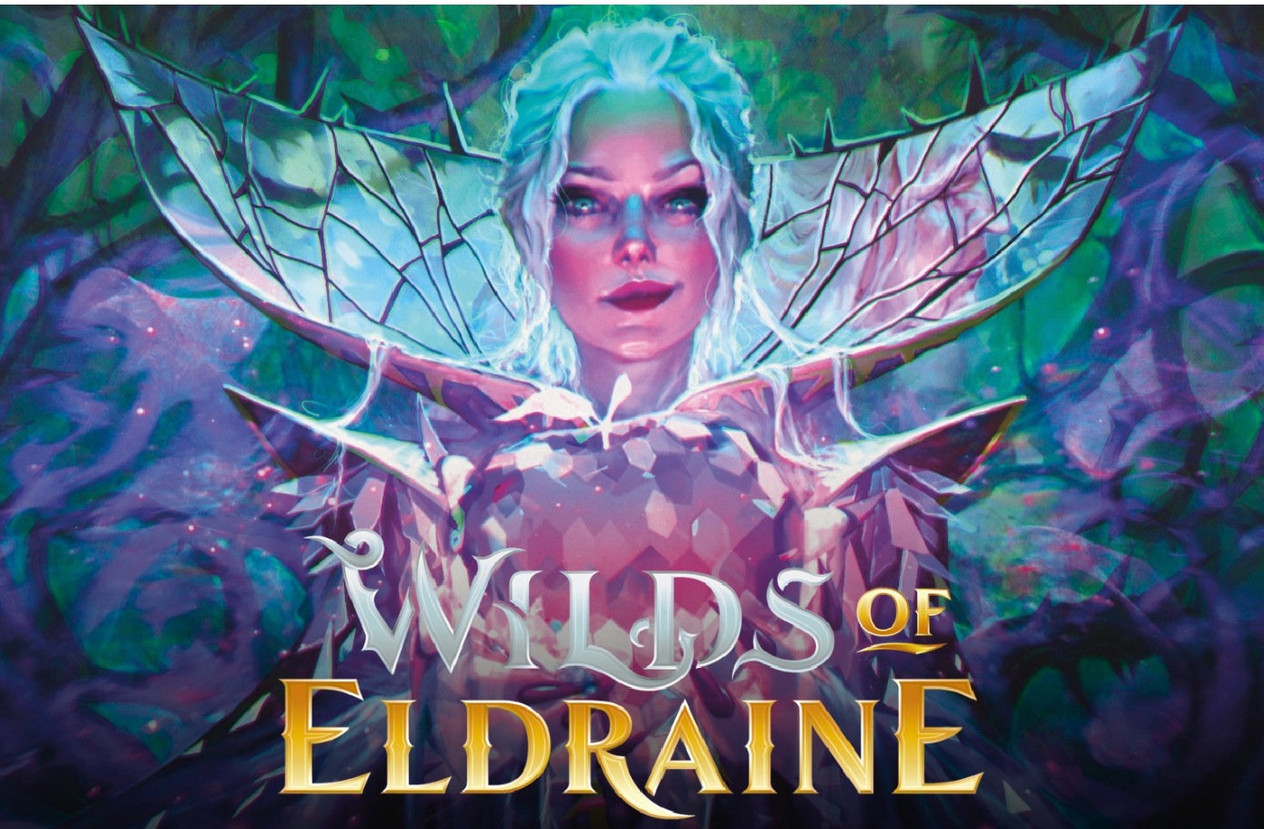 Magic: The Gathering Flashback Draft—Wilds of Eldraine, 6-player prepay event advertised.