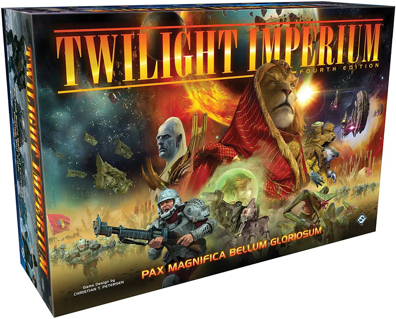 Twilight Imperium: 4th Edition sci-fi strategy board game.