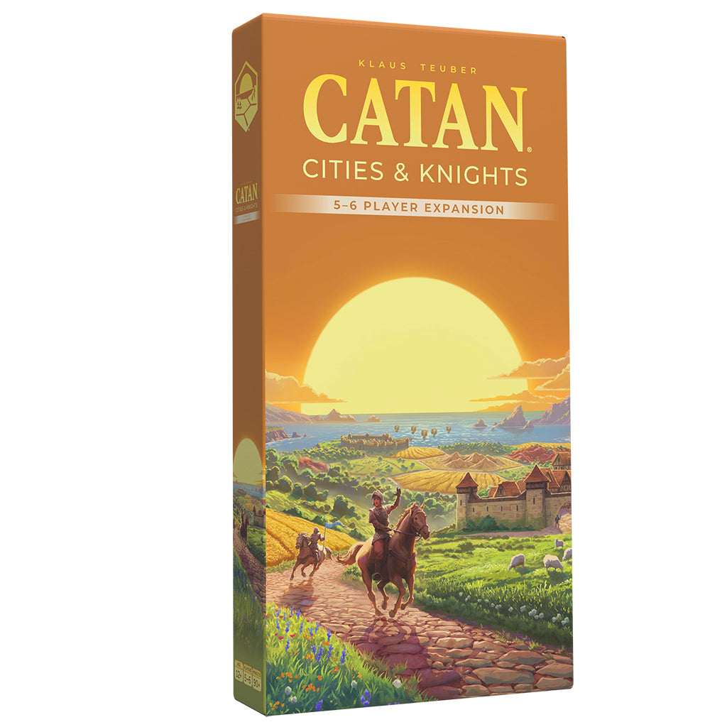 CATAN – Cities & Knights 5-6 Player Expansion box.
