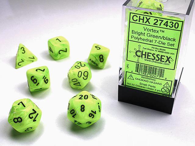 7 die set Chessex Vortex® Polyhedral