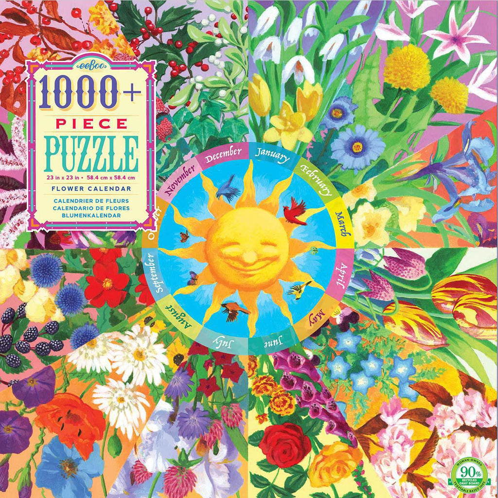 1000 Piece eeBoo Puzzles