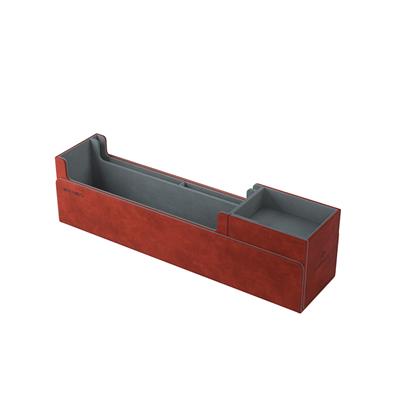 Cards Lair 400+ Red rectangular card box with two compartments for board game card storage.