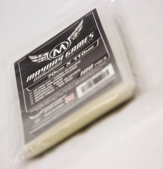 Magnum Silver Sleeve, 70 mm x 110 mm card size, in clear plastic packaging on a white surface.