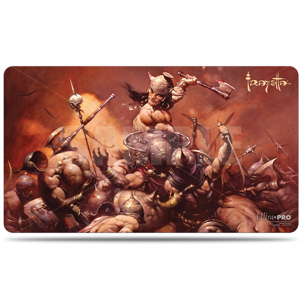 The Destroyer Playmat by Frank Frazetta