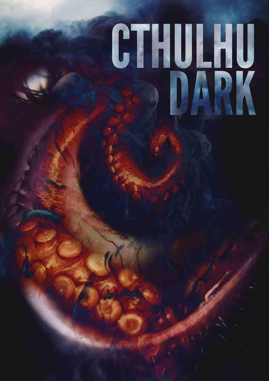Cthulhu Dark product with a coiled tentacle and dark mist under the Cthulhu Dark title.