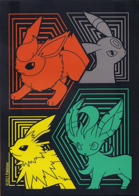 Pokemon TCG: Evolving Skies Elite Trainer Box Card Sleeves - Flareon, Jolteon, Umbreon & Leafeon (65 Pack)