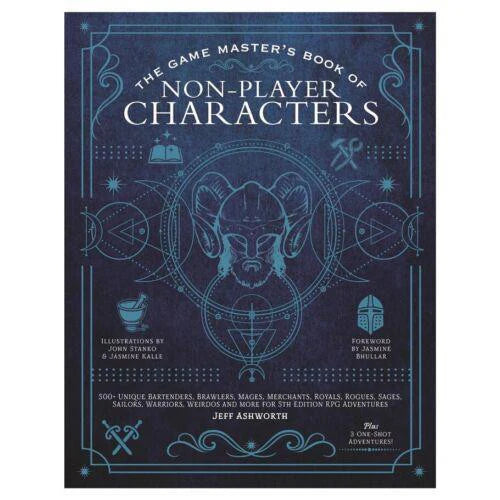 D&D 5E Book of NPCs cover for tabletop roleplaying games.