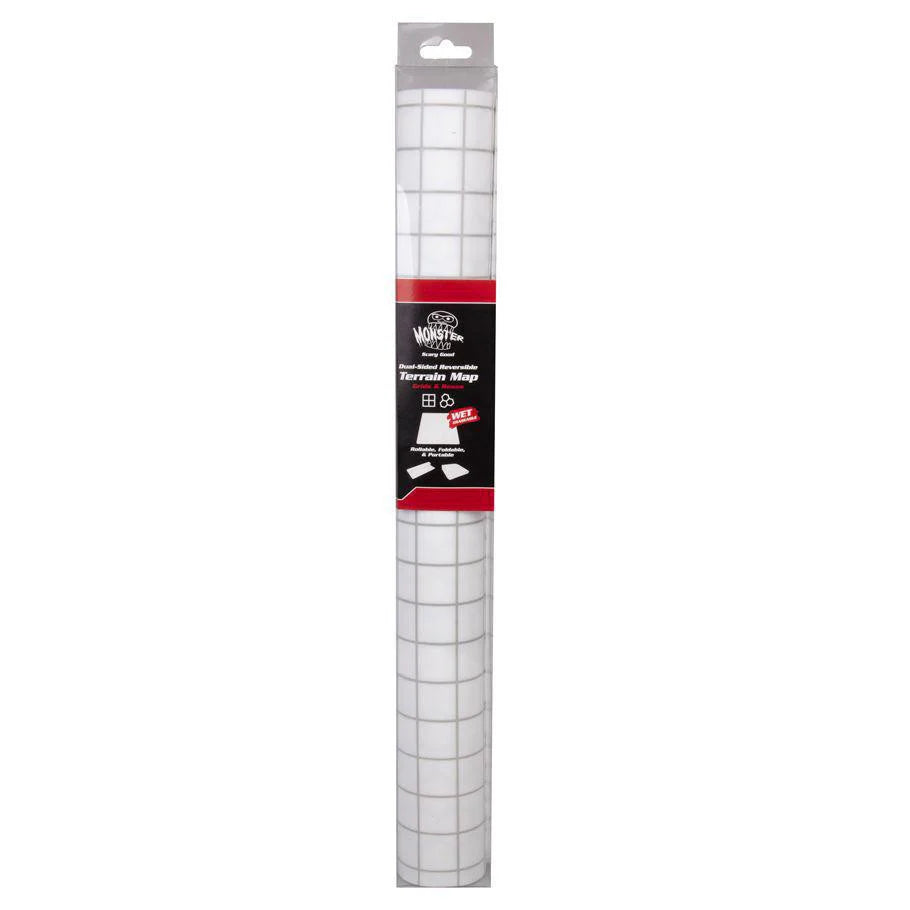 Rolled-up reversible Silicone Gaming Mat with black and red packaging.