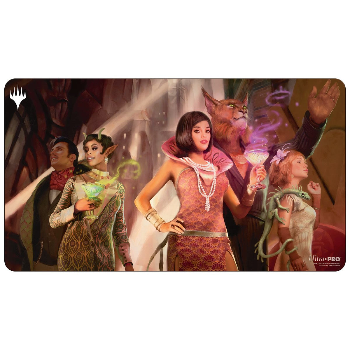 Streets of New Capenna Playmat Cabaretti Ascendancy (V4) for Magic: The Gathering