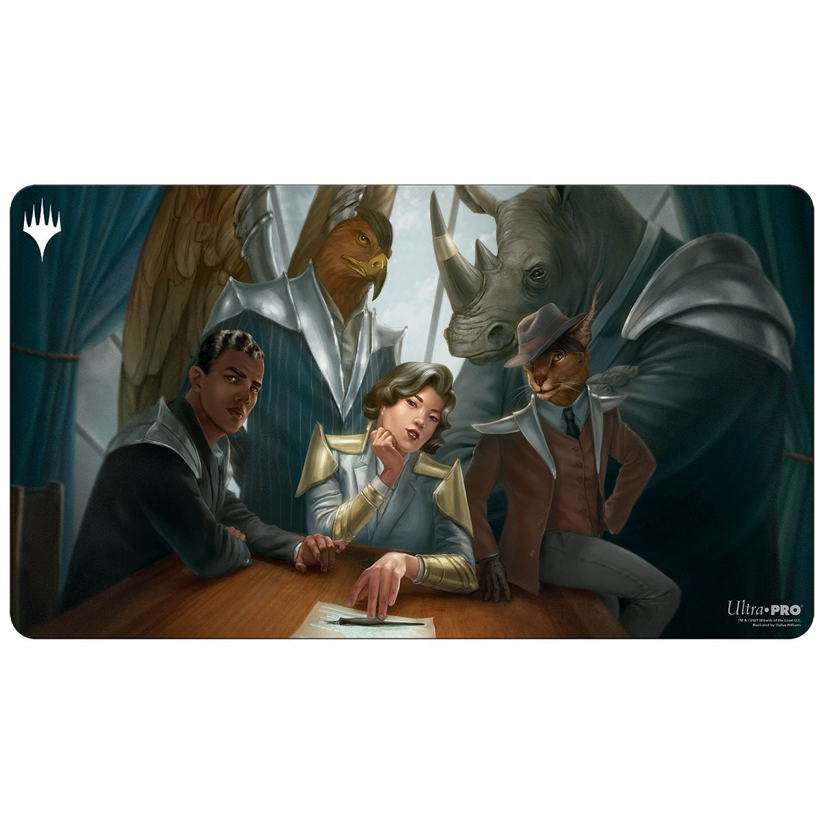 Streets of New Capenna Playmat Brokers Ascendancy (V5) for Magic: The Gathering