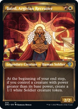 Baird, Argivian Recruiter (Textured Foil)