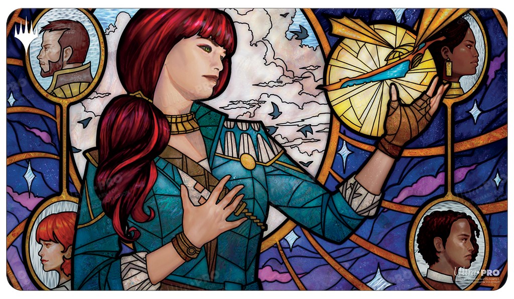 Dominaria United Jhoira, Ageless Innovator Playmat for Magic: The Gathering