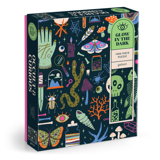 Occult and Curious 1000 Piece Glow in the Dark Puzzle.