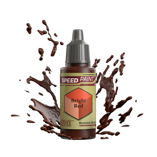 Army Painter Speedpaint Bright Red bottle for miniature painting.