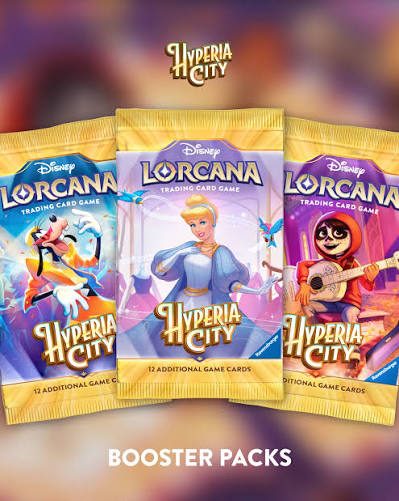 Disney Lorcana 4-Week Sealed League at Gamelandia, Nov 1. Includes Goofy, Cinderella, and Miguel boosters.
