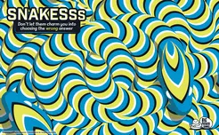 Snakesss party game box with colorful design and prominent SNAKESss text.