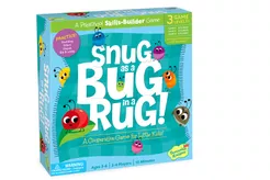 Snug as a Bug in a Rug kids board game with cartoon bugs and color-matching gameplay.