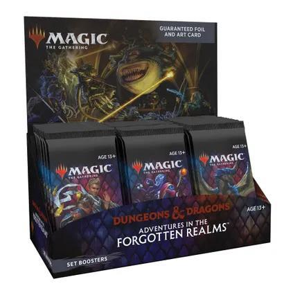 Magic The Gathering Dungeons & Dragons Adventures in the Forgotten Realms Set Booster