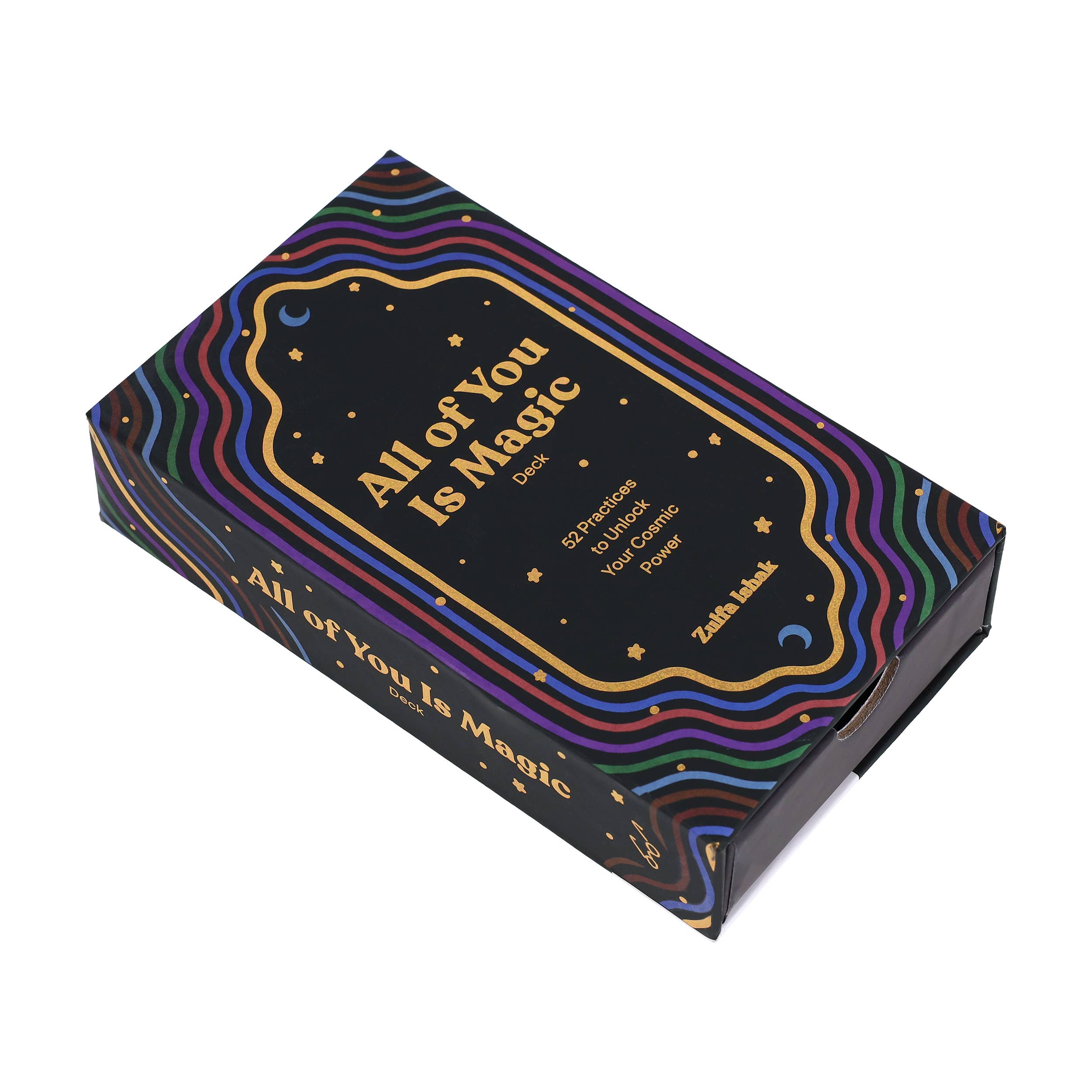 All of You Is Magic Deck, set of 52 meditation cards for confidence, power, and self-discovery in a starry box.