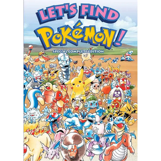Lets Find Pokémon Special Complete Edition (2nd Edition) cover featuring Pikachu and multiple surrounding Pokémon.