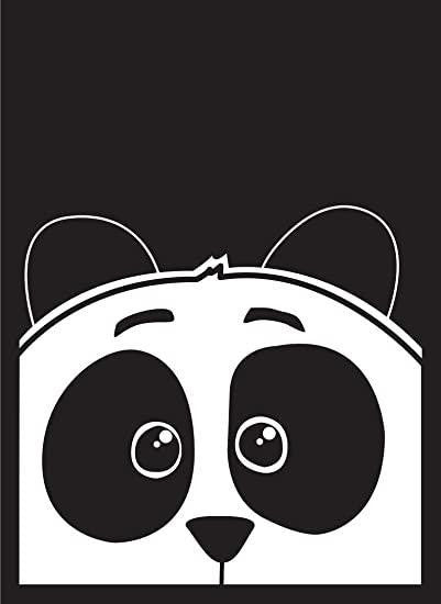 DP Card Sleeves: Panda (50), featuring a minimalist panda face with big eyes and round ears.