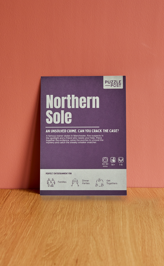 Cold Case: Northern Sole puzzle in a purple box.