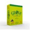 Grove: 9 Card Solitaire Game box, bright yellow with green tree and leafy text on the front.
