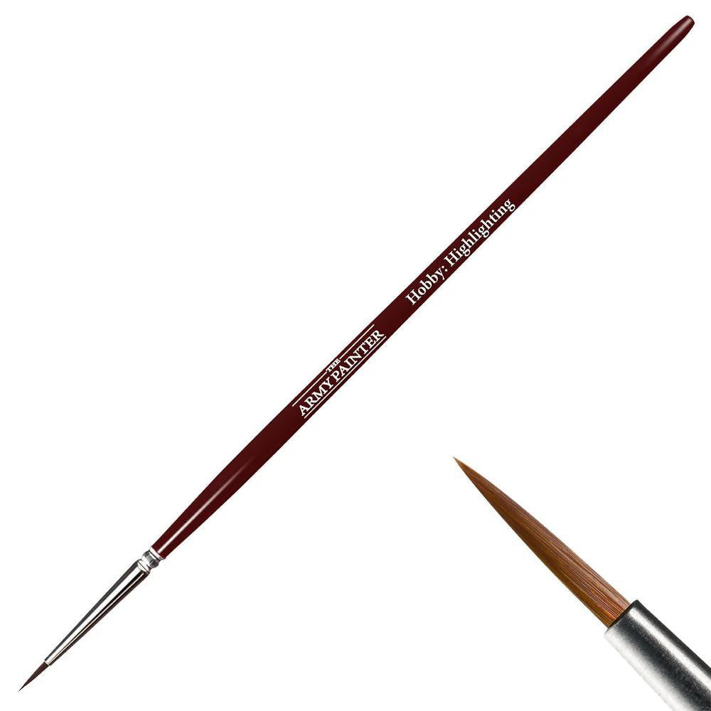 The Army Painter Hobby Brush - Highlighting with fine tip and taklon bristles for detailed paint application.