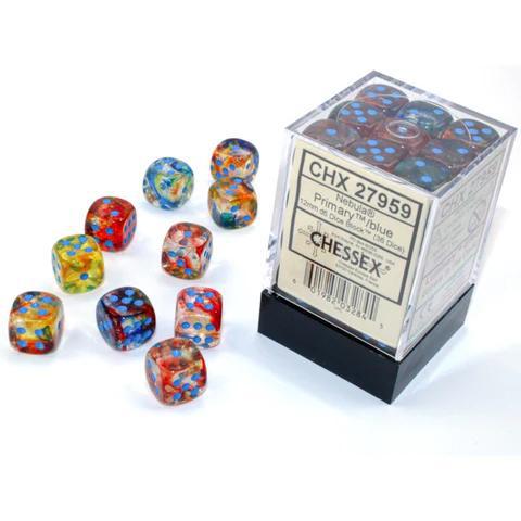 Chessex Nebula 12mm d6 Dice Block (36)