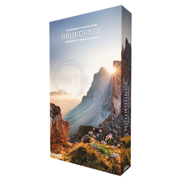 Box for Earth: Abundance board game.