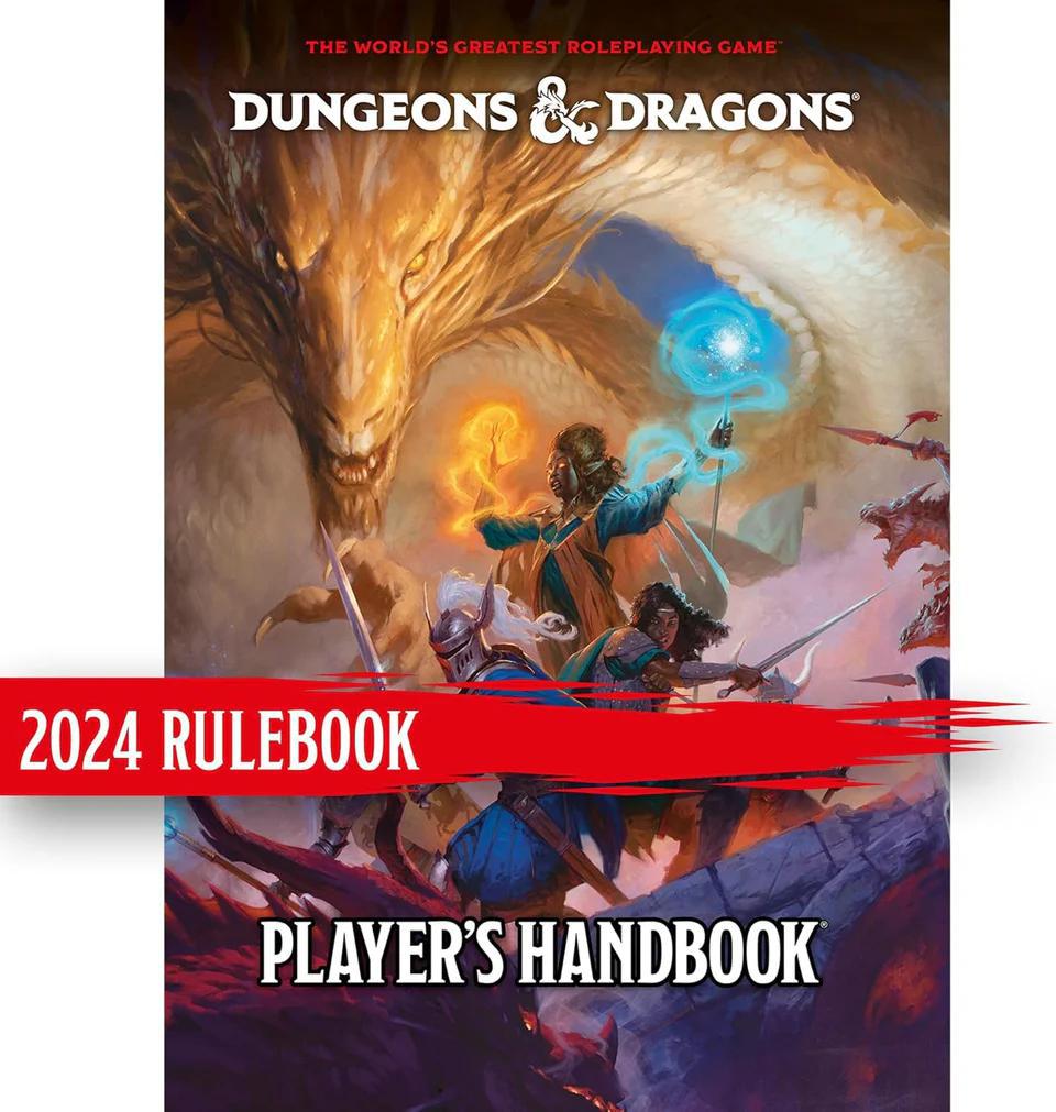 D&D Dungeons & Dragons 2024 Players Handbook