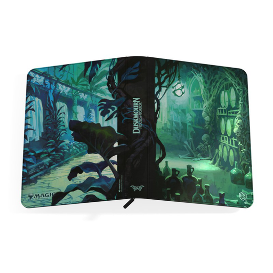 Magic The Gathering Zipfolio 360 Xenoskin Binder: Duskmourn Series by Ultimate Guard