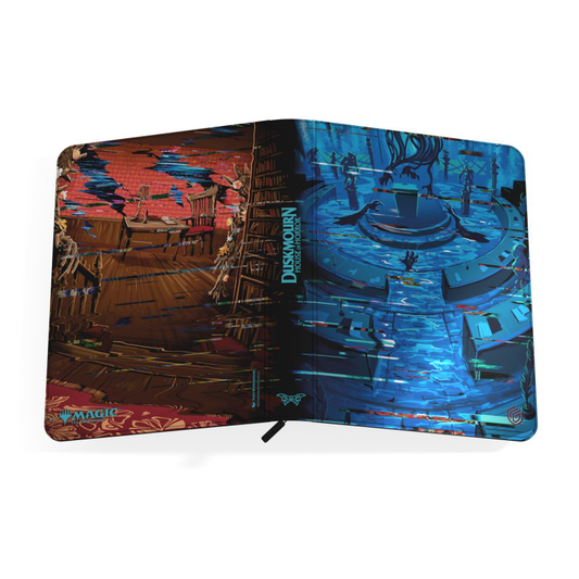 Magic The Gathering Zipfolio 360 Xenoskin Binder: Duskmourn Series by Ultimate Guard