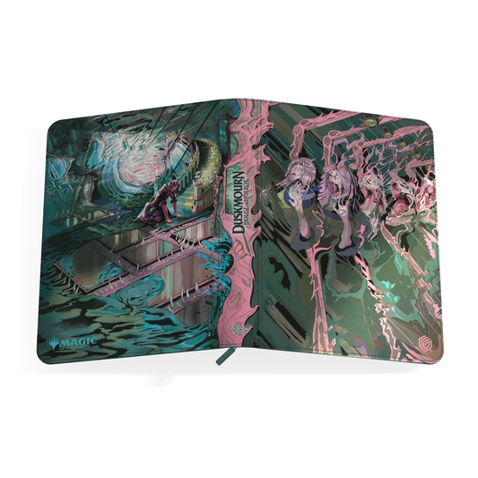 Magic The Gathering Zipfolio 360 Xenoskin Binder: Duskmourn Series by Ultimate Guard