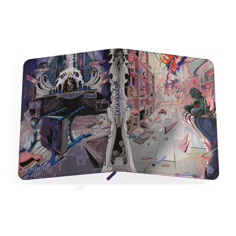 Magic The Gathering Zipfolio 360 Xenoskin Binder: Duskmourn Series by Ultimate Guard