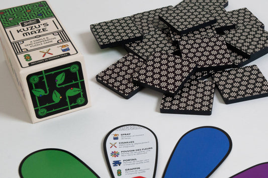 Kuzus Maze semi-cooperative puzzle game.
