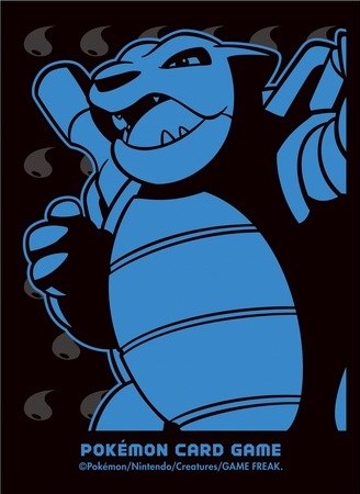 Pokemon TCG: Pokemon Center Japan Exclusive Card Sleeves - 25th Anniversary Blastoise (64-Pack)